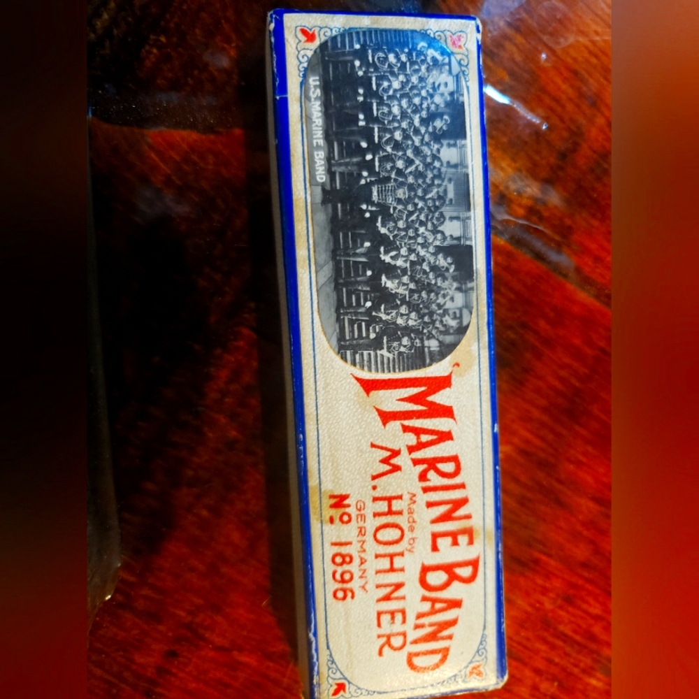 Marine Band Hormanica made by M. Hohner No. 1896